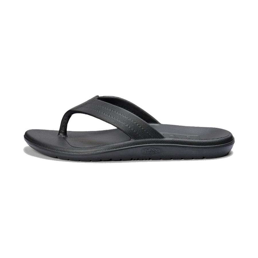 【極美品】アイランドスリッパ レザーサンダル ハワイ製 ブラック 9 27cm ISLAND SLIPPER（アイランドスリッパ） サンダル EVAサンダル