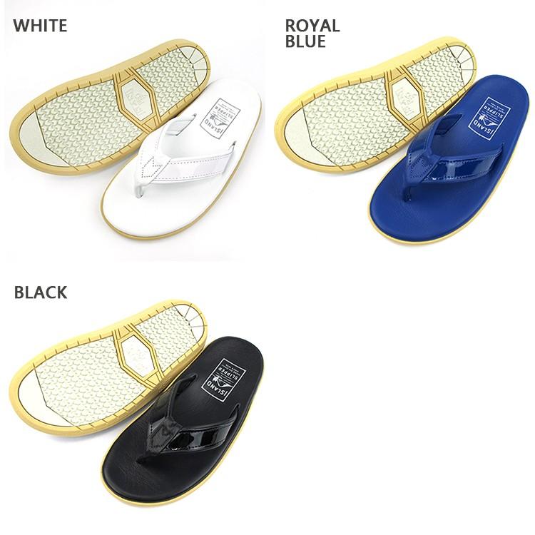 ISLAND SLIPPER（アイランドスリッパ） パテント レザーサンダル