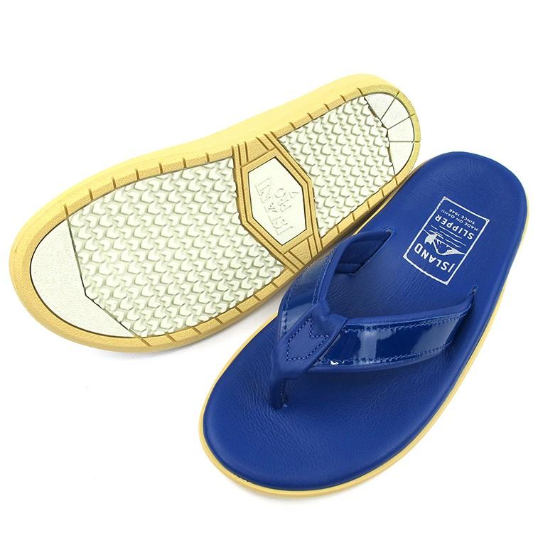 ISLAND SLIPPER（アイランドスリッパ） パテント レザーサンダル