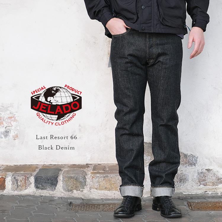 JELADO ジェラード JP01314 Last Resort 66 Black Denim ラスト JELADO ジェラード JP01314 Last Resort 66 Black Denim ラスト