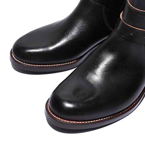 JELADO the BOOTED ENGINEER BOOT BLACK ジェラードザブーテッド エンジニアブーツ ブラック JB94901 馬革 ホースバット ワークブーツ 革靴 メンズ 〔FL〕の画像