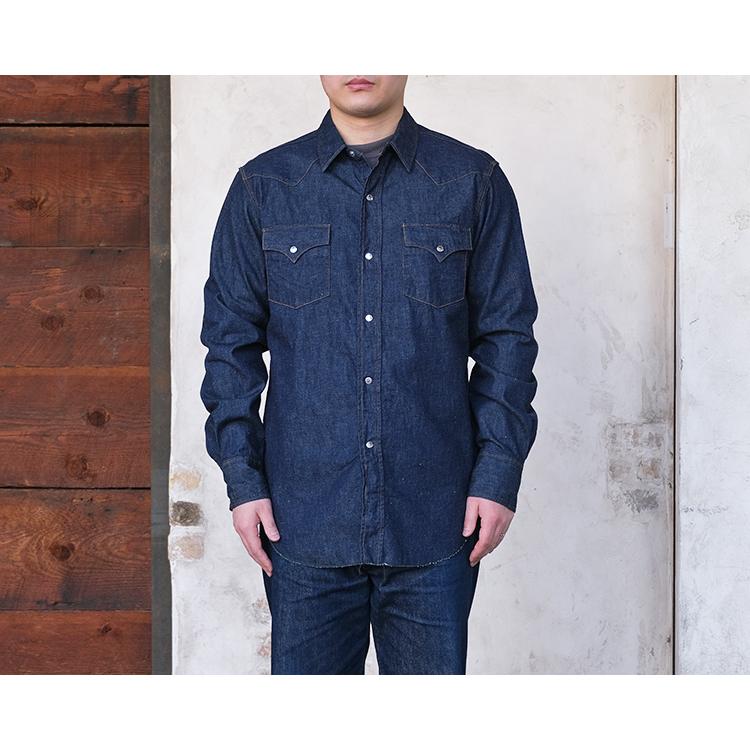 JELADO ジェラード デニムシャツ 紺 サイズ16 JELADO ジェラード デニムシャツ 紺 サイズ16