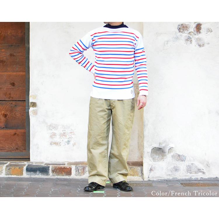 KANELL カネル MIDSHIP ミッドシップ バスクシャツ ボーダー ユニ