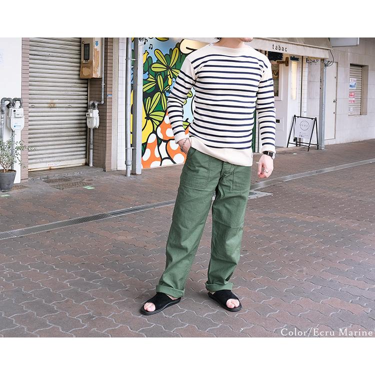 KANELL カネル MIDSHIP ミッドシップ バスクシャツ ボーダー ユニ