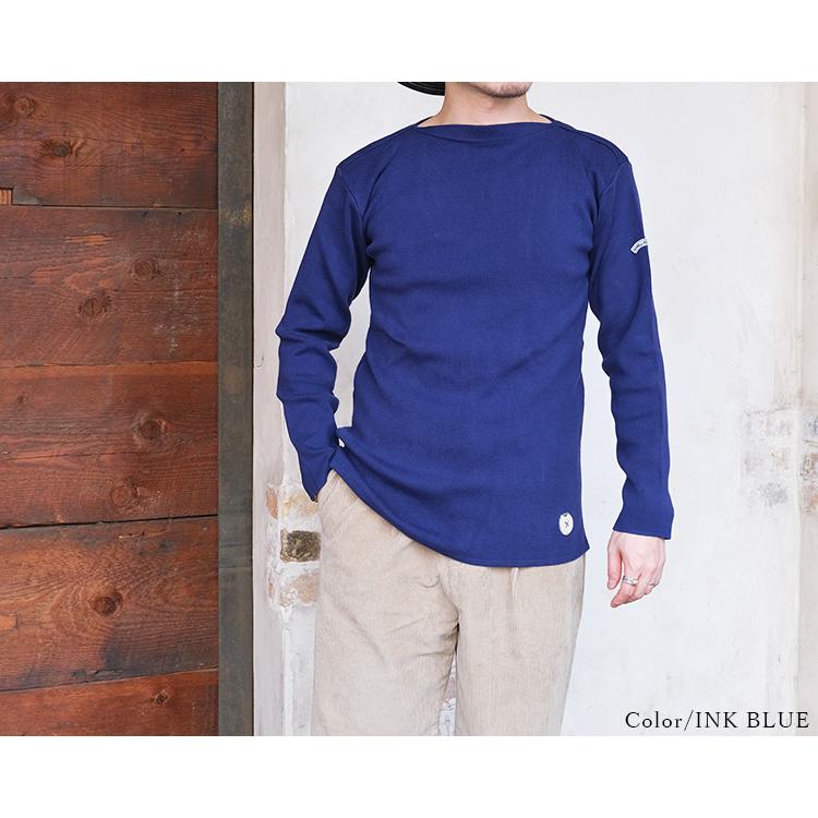 KANELL カネル MIDSHIP ミッドシップ バスクシャツ ソリッドカラー