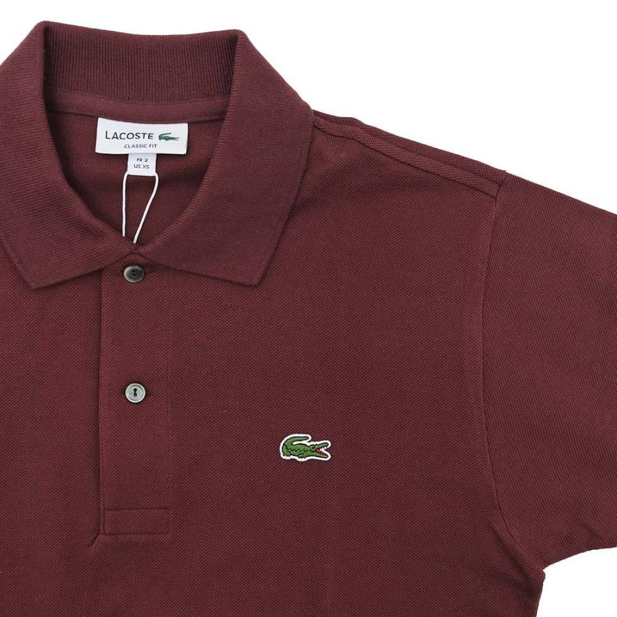 LACOSTE ラコステ L1212AL / L1212LJ-99 半袖 ポロシャツ コットン 鹿の子 日本製 メンズ 〔FL〕｜tigers-brothers｜16