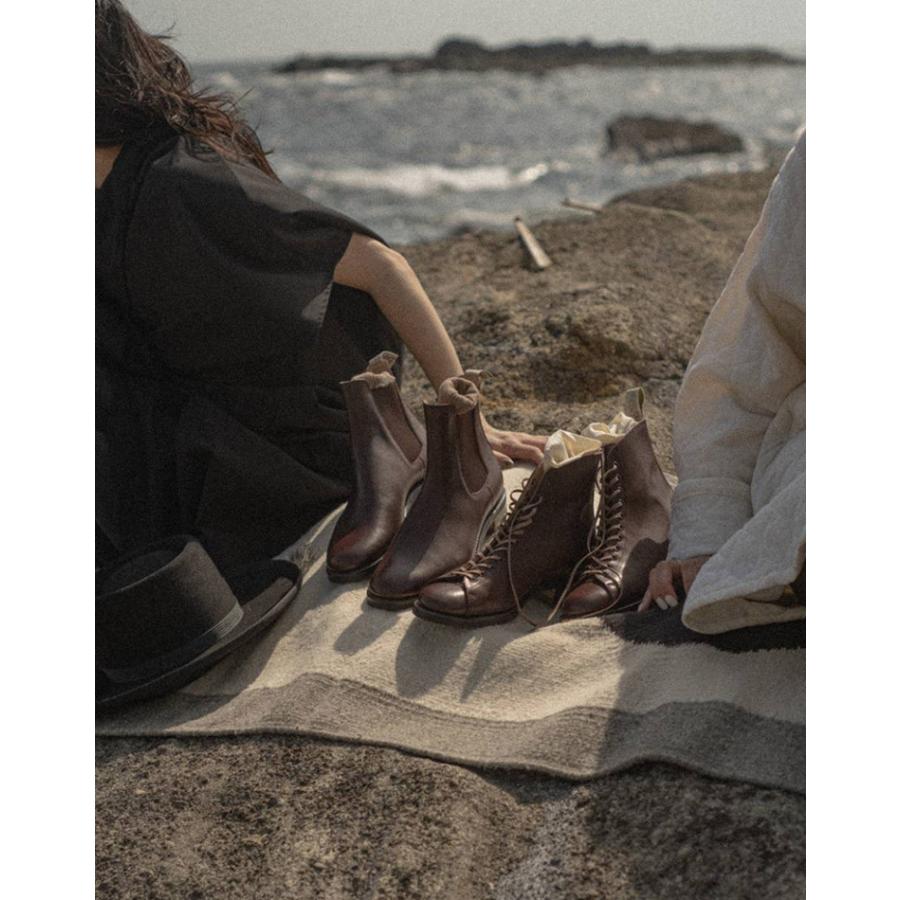 LA POCHE ラポシュ MATHILDA マチルダ BROWN COW ブラウン カーフ