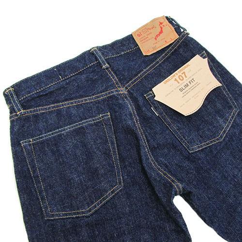 orSlow（オアスロウ） 交換往復送料無料 メンズ IVY FIT DENIM 107 #01