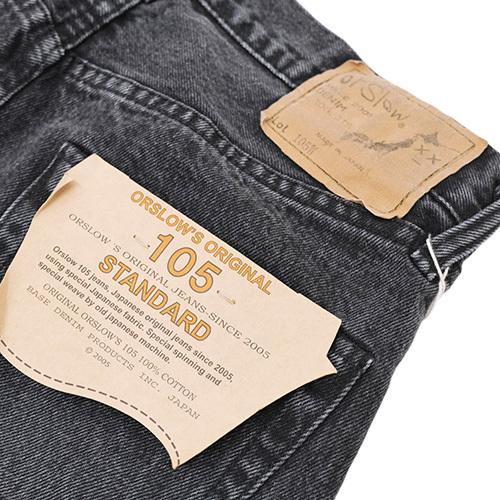 orSlow（オアスロウ） 交換往復送料無料 01-1050W-D61S 105 90's BLACK