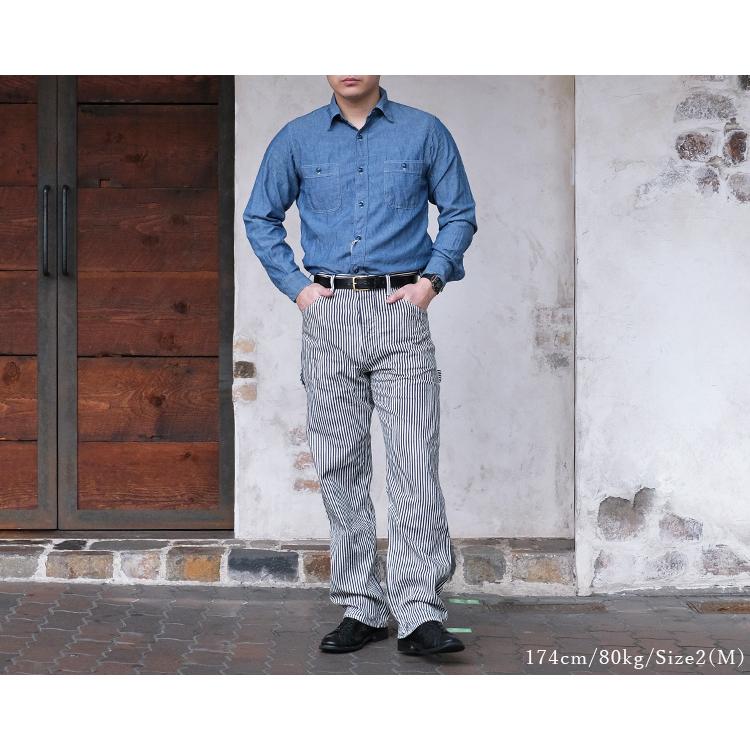 orSlow オアスロウ 01-5120-181 Painter Pants Hickory orSlow オアスロウ 01-5120-181 Painter Pants Hickory