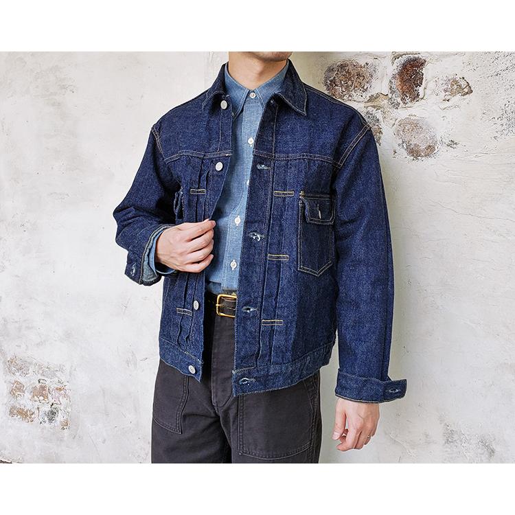 orSlow オアスロウ 01-6002 50's DENIM JACKET メンズ セカンド デニム ジャケット S/M/L 〔FL〕｜tigers-brothers｜03