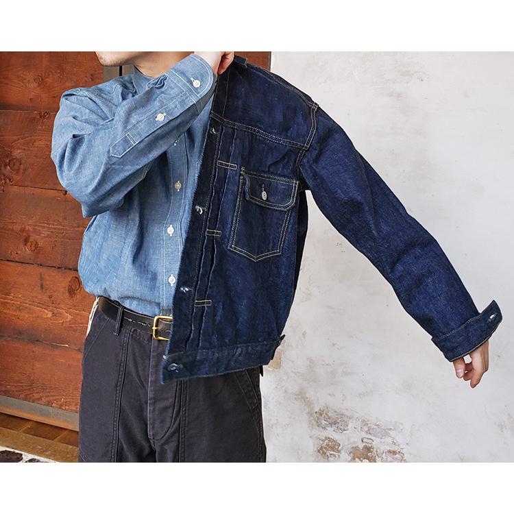 orSlow オアスロウ 01-6002 50's DENIM JACKET メンズ セカンド デニム ジャケット S/M/L 〔FL〕｜tigers-brothers｜05