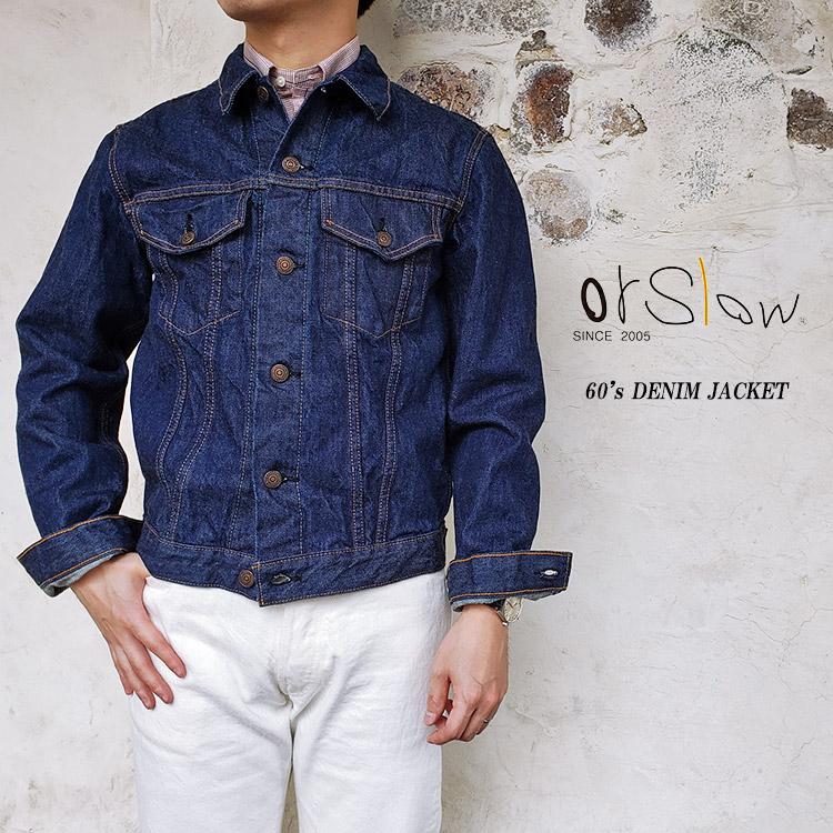 orSlow オアスロウ 01-6005 60's DENIM JACKET メンズ サード orSlow オアスロウ 01-6005 60's DENIM JACKET メンズ サード