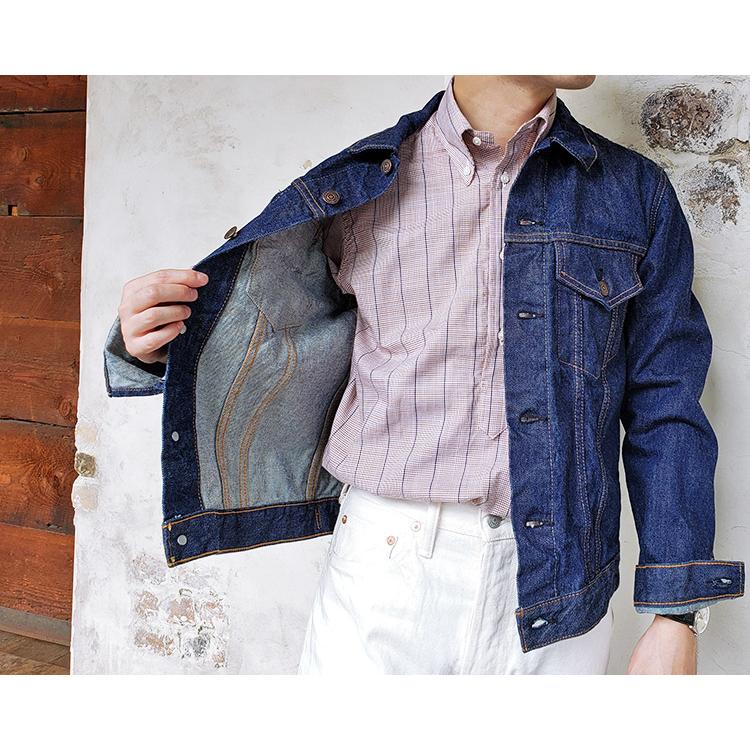 定番公式通販 orSlow オアスロウ 01-6005 60´s DENIM JACKET メンズ サード デニム ジャケット ワンウォッシュ 日本製 S/M/L 〔FL〕