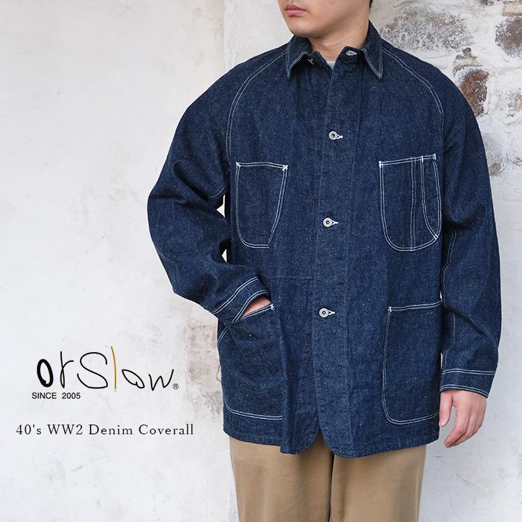 orSlow オアスロウ 01-6141-81 40's WW2 Denim Coverall 40年代 orSlow オアスロウ 01-6141-81 40's WW2 Denim Coverall 40年代
