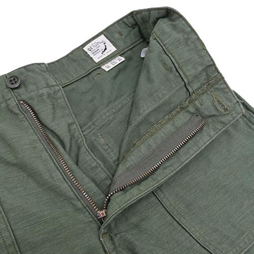 週末セール中❗️美品 orslow オアスロウ ショーツ サイズ2 カーキ orSlow（オアスロウ） 01-7002-16 US ARMY FATIGUE SHORTS