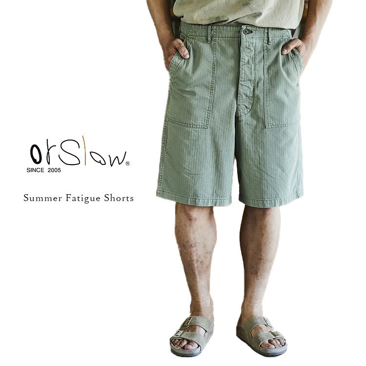 orSlow オアスロウ 01-7103-16 Summer Fatigue Shorts サマー