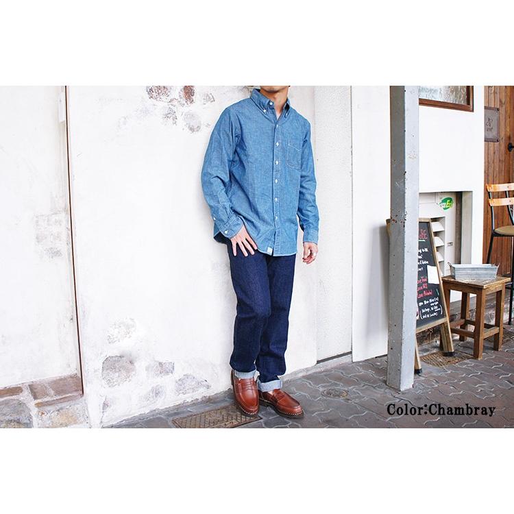 orSlow オアスロウ 01-8012 BUTTON DOWN SHIRT ボタンダウンシャツ メンズ 〔FL〕｜tigers-brothers｜03