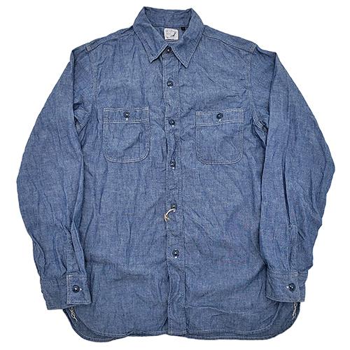 orSlow オアスロウ 01-8070 CHAMBRAY WORK SHIRT シャンブレー