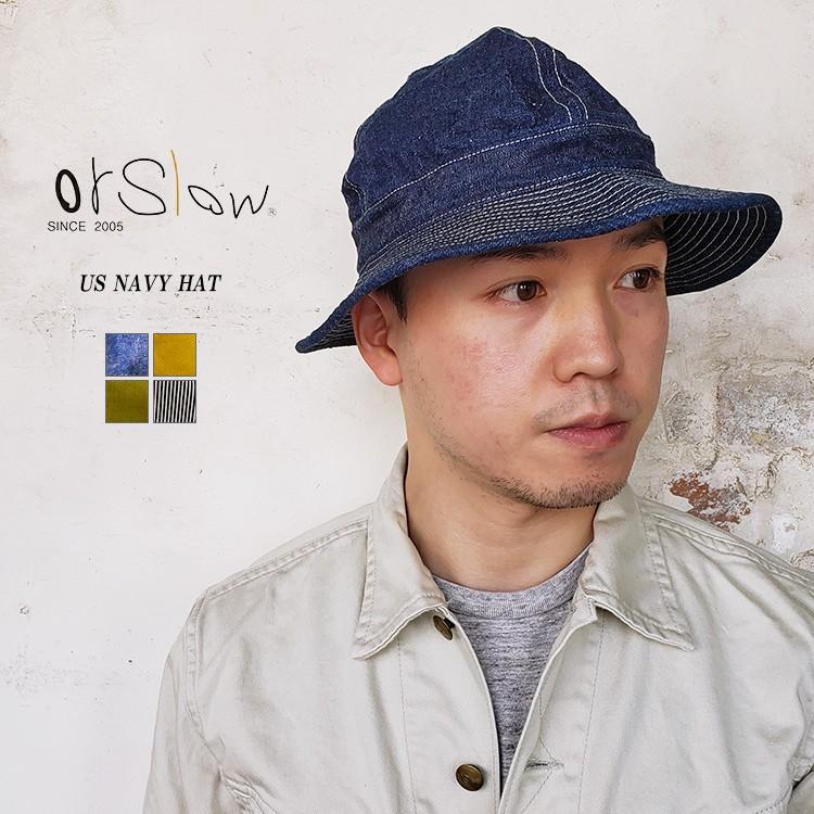 orSlow オアスロウ 03-001 US NAVY HAT USネイビーハット orSlow オアスロウ 03-001 US NAVY HAT USネイビーハット