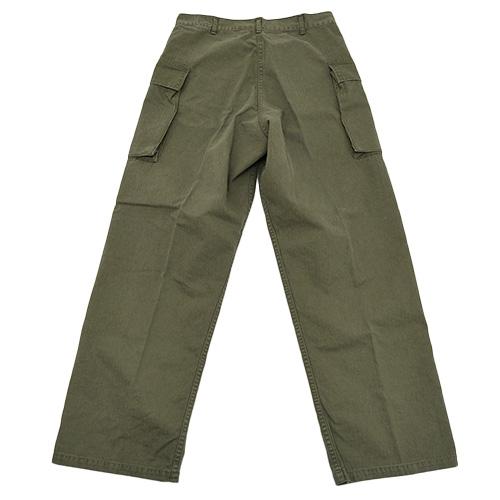 orSlow オアスロウ 03-5250-76 US ARMY 2 POCKET CARGO 2ポケット カーゴパンツ ヘリンボーン ミリタリー 軍パン コットン 日本製 ユニセックス 〔FL〕｜tigers-brothers｜08