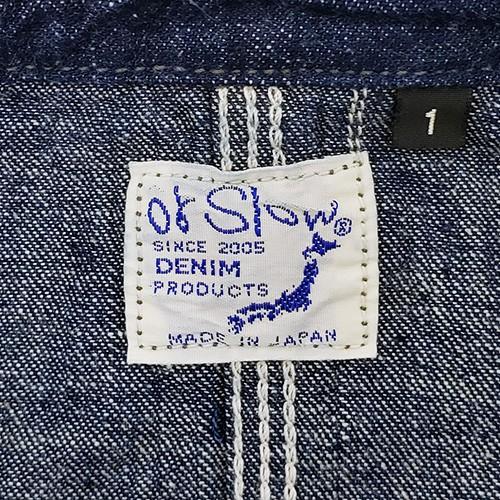 orSlow オアスロウ 03-6140-81 50's COVERALL カバーオール ユニセックス 〔FL〕｜tigers-brothers｜07