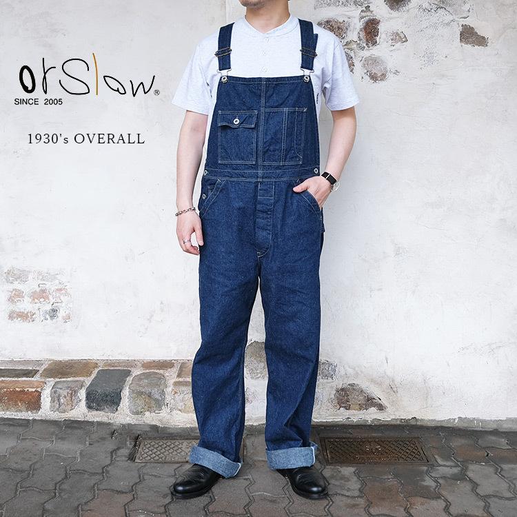 orSlow オアスロウ 03-9000-81 1930's OVERALL 30年代 orSlow オアスロウ 03-9000-81 1930's OVERALL 30年代