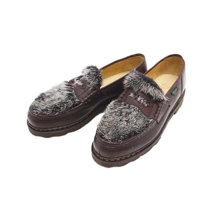 Paraboot パラブーツ ランス ミンクファー メンズ ローファー Paraboot パラブーツ ランス ミンクファー メンズ ローファー