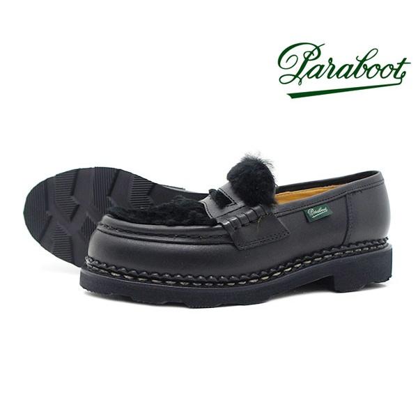 パラブーツ レディース ローファー オルセー ラパン ブラック 150173 Paraboot Orsay Lapin Noir ノアール BLACK 〔FL〕