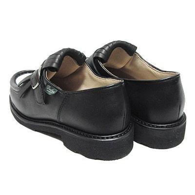 パラブーツ レディース ニヨン キルティタン シューズ Paraboot Nyons 168815 NOIR / BLANC ノアール 〔FL〕の画像