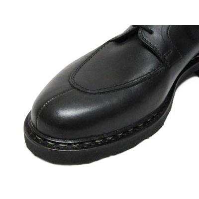 パラブーツ メンズ アヴィニョン ビジネスシューズ *ブラック Paraboot AVIGNON 705109 NOIR ノアール Uチップ〔FL〕の画像