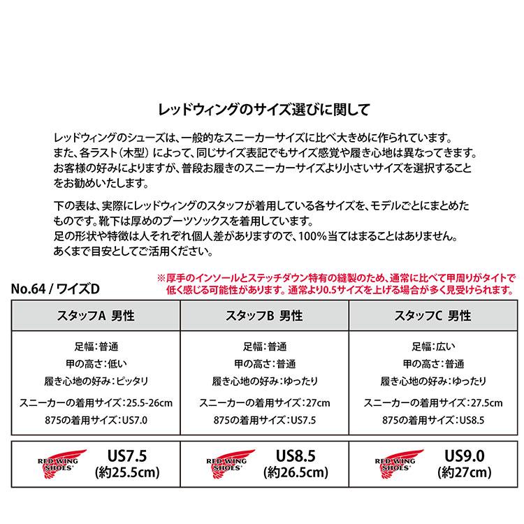 RED WING SHOES（レッドウィング） 交換往復送料無料 REDWING