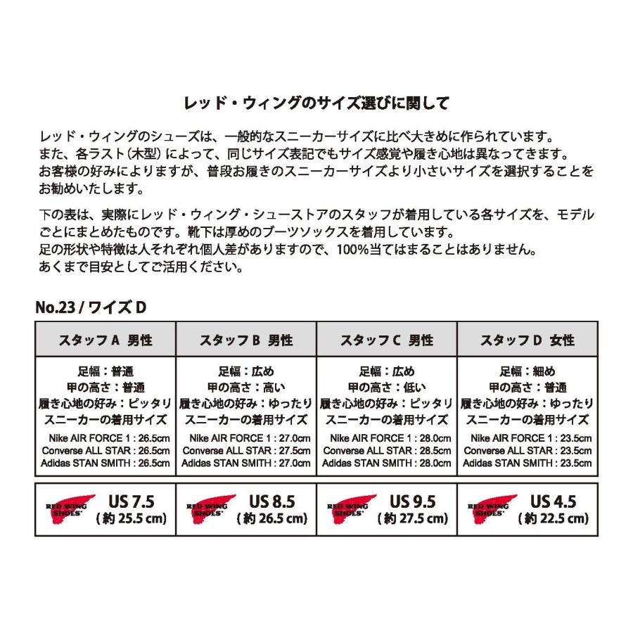 RED WING SHOES（レッドウィング） REDWING 8074 クラシック モック