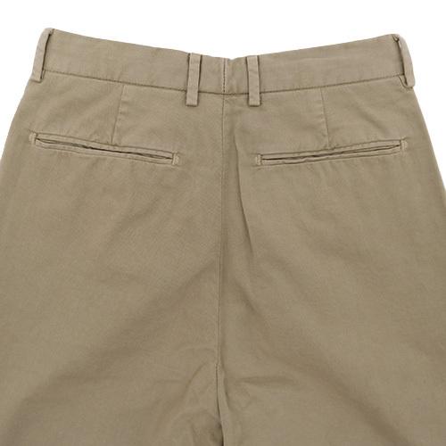 RICCARDO METHA リカルドメッサ 1TUCK WIDE TROUSERS 1タック ワイド トラウザーズ メンズ チノ コットン イタリア製 〔FL〕｜tigers-brothers｜09