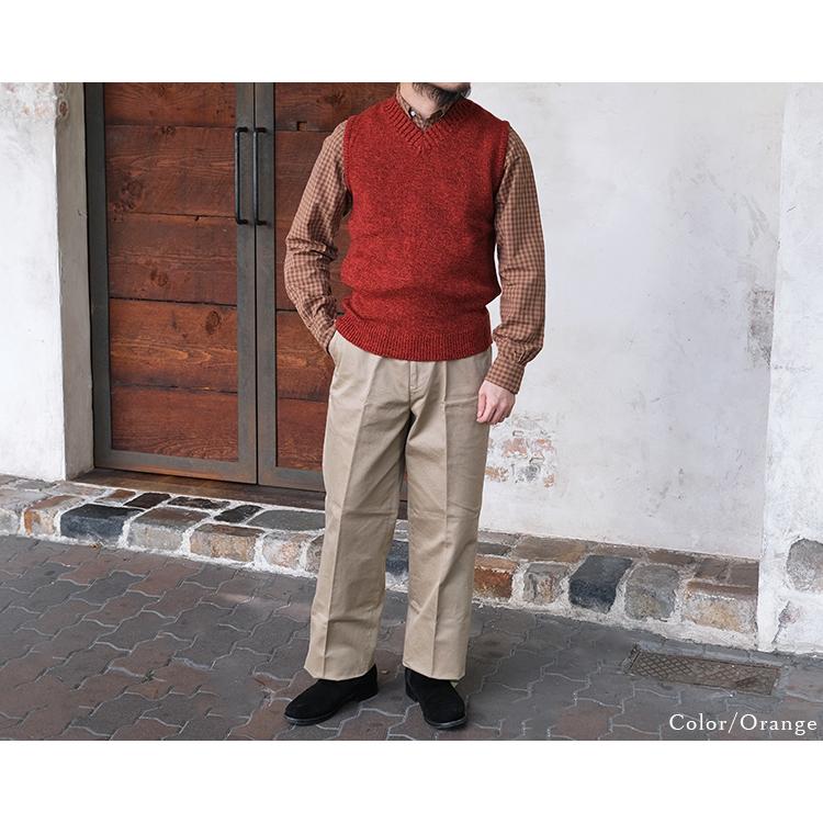 Rinascente（リナシェンテ） CULUSO クルーゾ Angola Mix Vneck Vest
