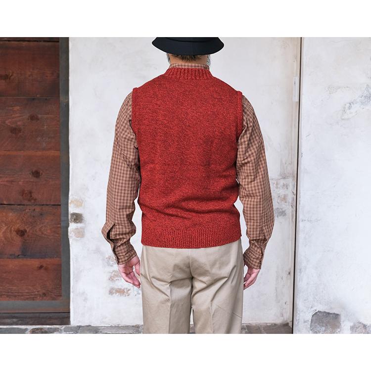 Rinascente（リナシェンテ） CULUSO クルーゾ Angola Mix Vneck Vest 