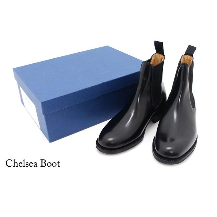 SANDERS サンダース レディース Chelsea Boot チェルシー ブーツ 1829B ブラック サイドゴア スリッポン 〔FL〕｜tigers-brothers｜02