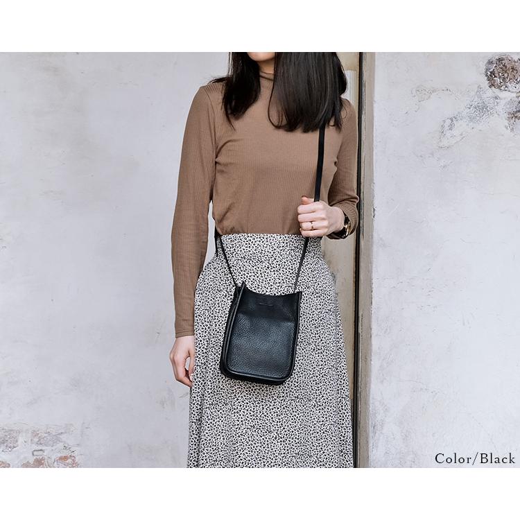 ＜クーポン対象外＞ SLOW スロウ  bono square shoulder bag S 858S06L ボーノ スクエアショルダーバッグ フルベジタブルタンニングレザー 栃木レザー ヌメ革｜tigers-brothers｜05