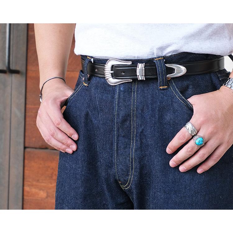 TORY LEATHER トリーレザー 3-Piece Silver Buckle Belts 3 TORY LEATHER トリーレザー 3-Piece Silver Buckle Belts 3