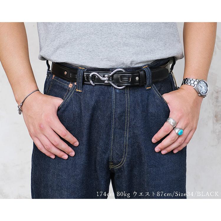 TORY LEATHER トリーレザー Hoof Pick Belt フーフピックベルト イングリッシュブライドルレザー 牛革 アメリカ製 〔FL〕｜tigers-brothers｜03