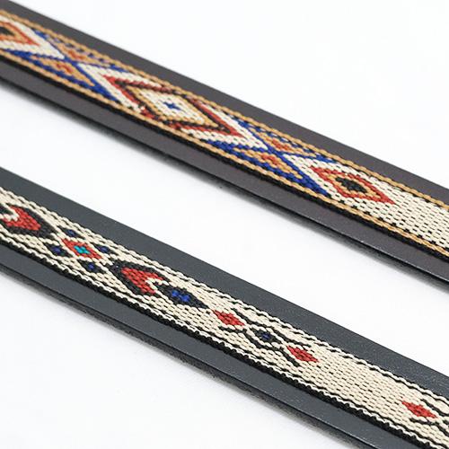 TORY LEATHER トリーレザー Native Webbing & Spiral Pattern