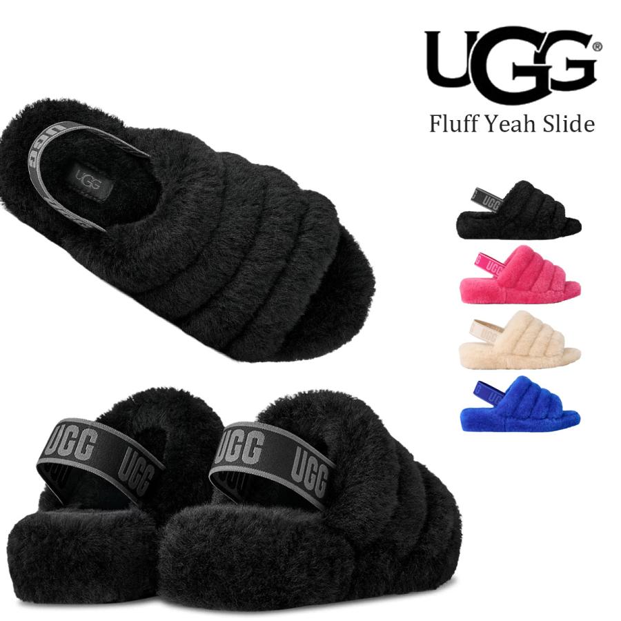 UGG（アグ） サンダル フラッフ イヤー スライド Fluff Yeah Slide