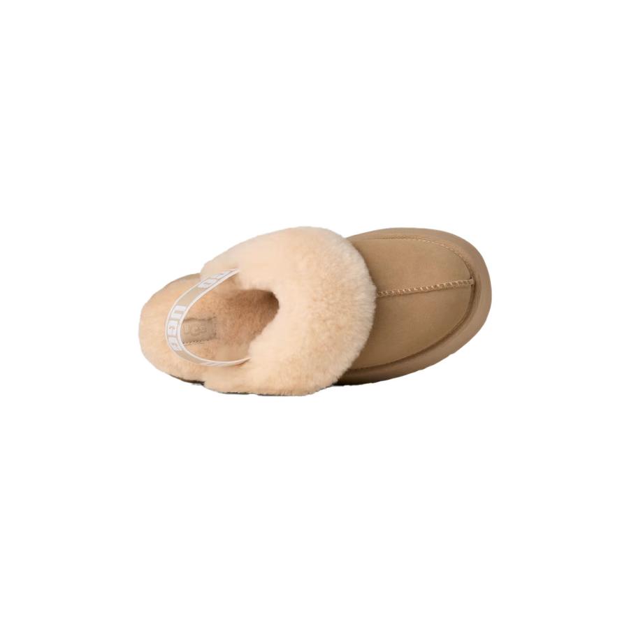 UGG（アグ） スリッポン レディース ファンケット 厚底 ブラック