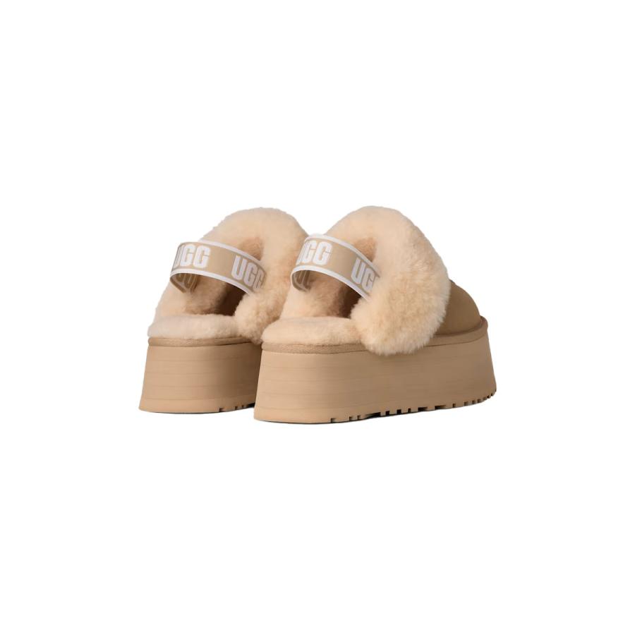 UGG（アグ） スリッポン レディース ファンケット 厚底 ブラック