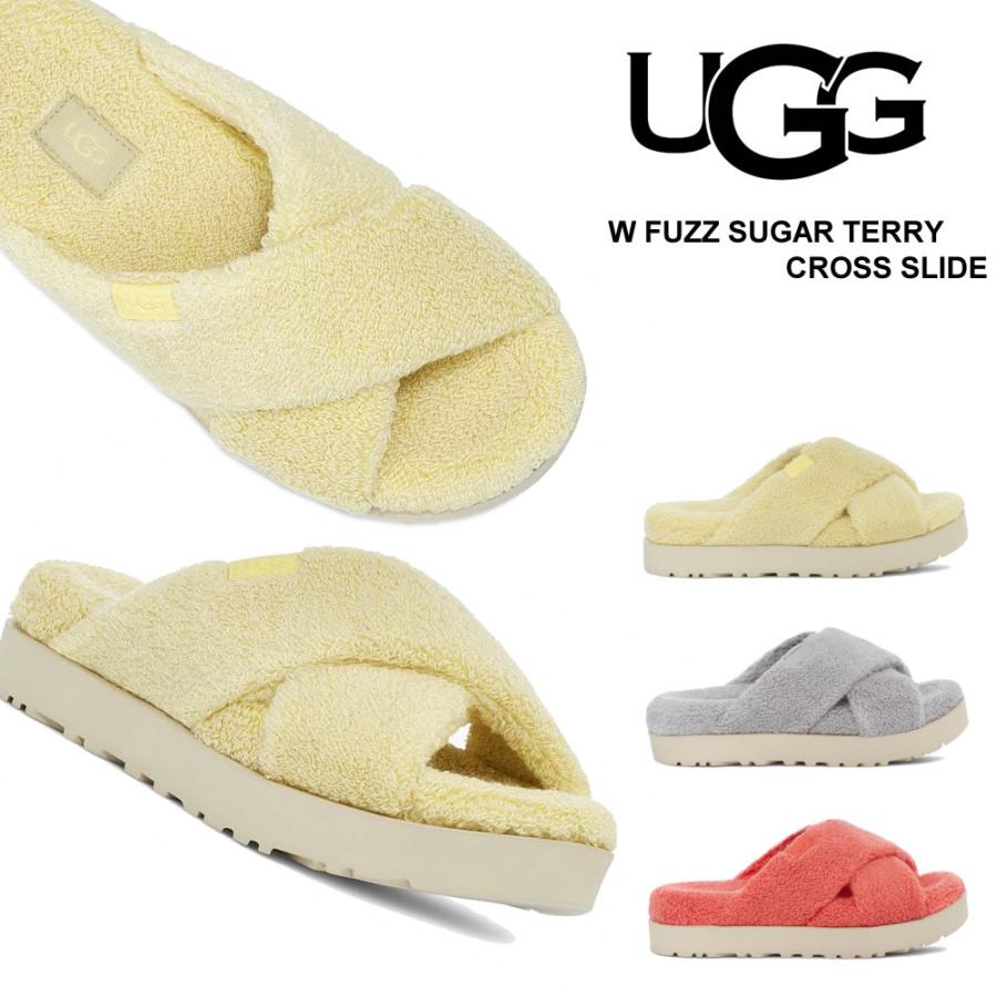 UGG アグ サンダル レディース ファズ シュガー テリー クロス UGG アグ サンダル レディース ファズ シュガー テリー クロス