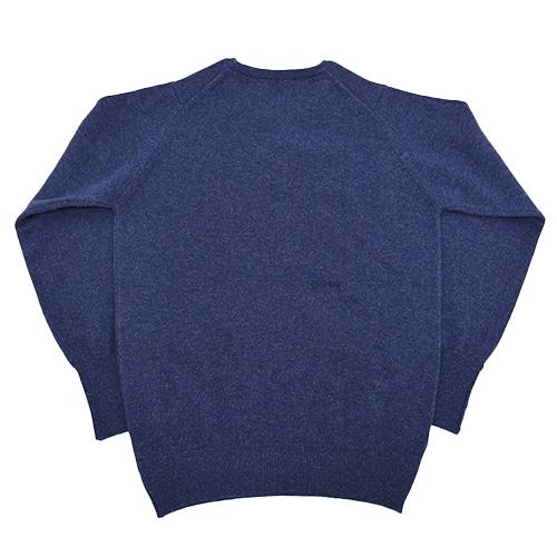 William Lockie ウィリアムロッキー Crew Neck Sweater クルーネックセーター ラムズウール ニット スコットランド製 ウイリアムロッキー 〔FL〕｜tigers-brothers｜09