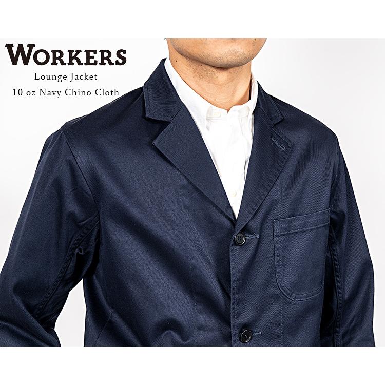 WORKERS ワーカーズ Lounge Jacket ラウンジジャケット 10oz Navy