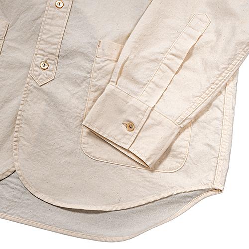 WORKERS ワーカーズ Band Collar Shirt バンドカラーシャツ コットン