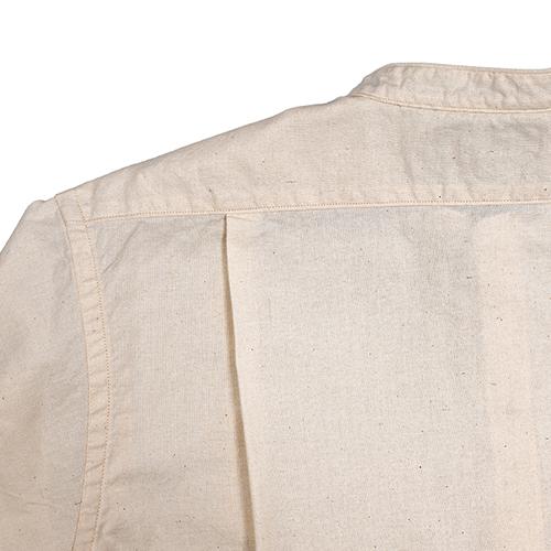 WORKERS ワーカーズ Band Collar Shirt バンドカラーシャツ コットン