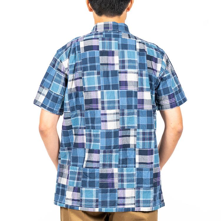 WORKERS ワーカーズ BD Polo ボタンダウン ポロ Patchwork Madras